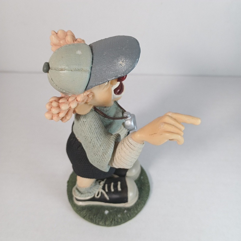 Vintage 1997 Slapstix by Cast Art "Hit The Shower" Coach Clown Figurine 5.5" H - Picture 2 of 7